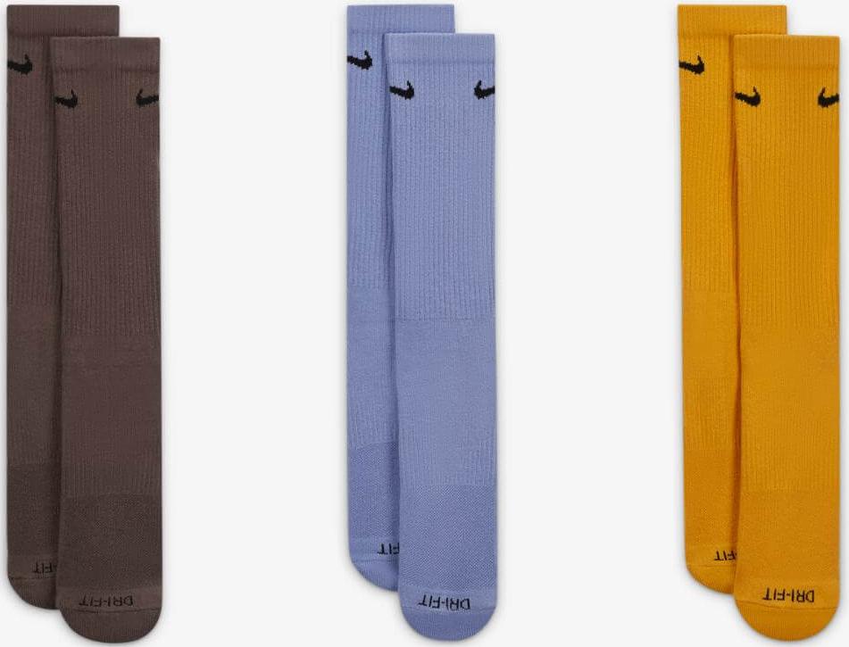 Носки Nike Everyday Plus Cushioned Crew (3 Pairs) Multicolor  SX6888-927