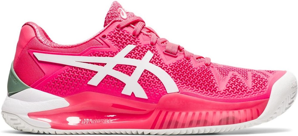 Кроссовки женские Asics Gel-Resolution 8 Clay Pink Cameo/White