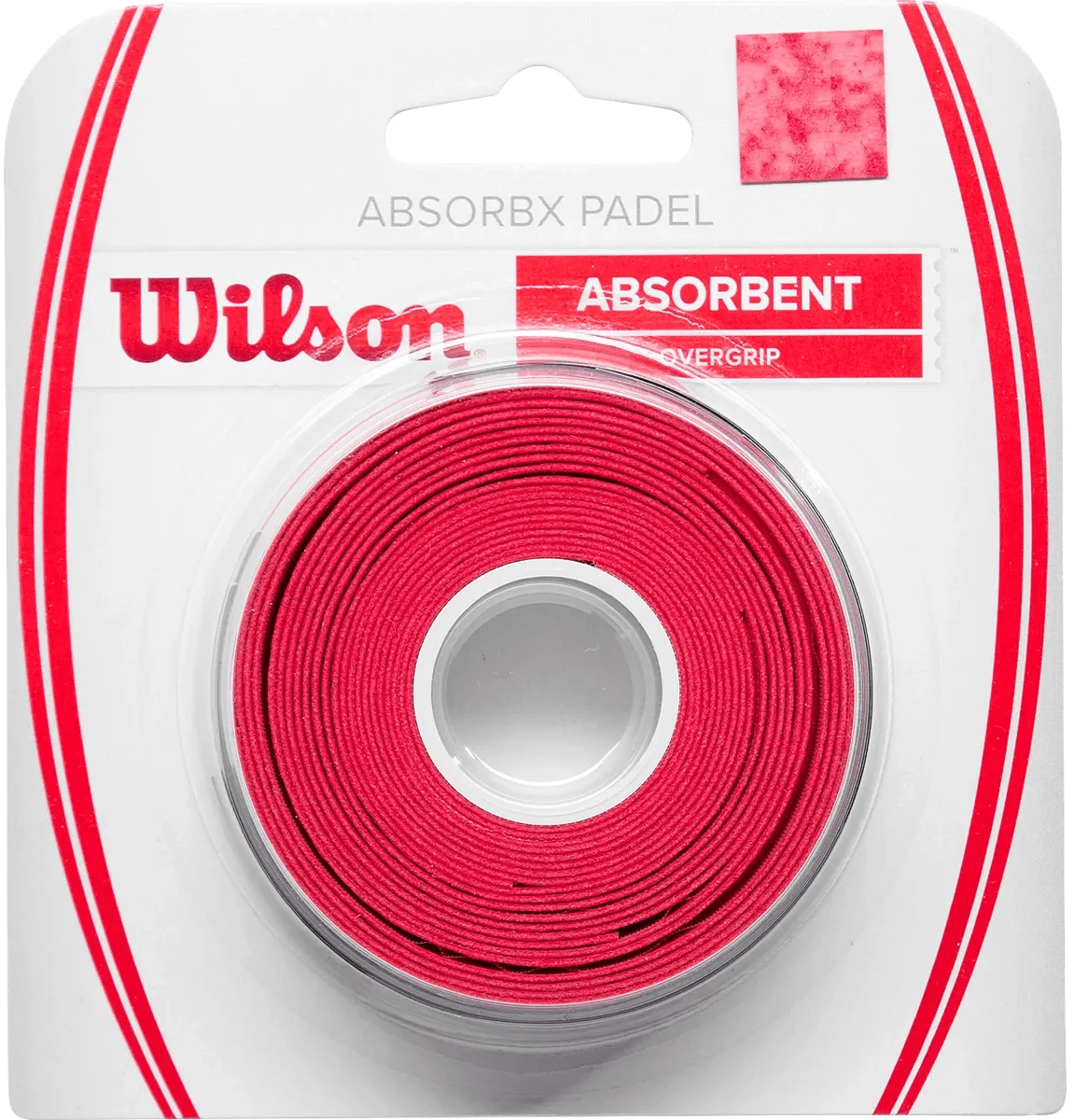 Овергрип Wilson Absorbx Padel X3 Red
