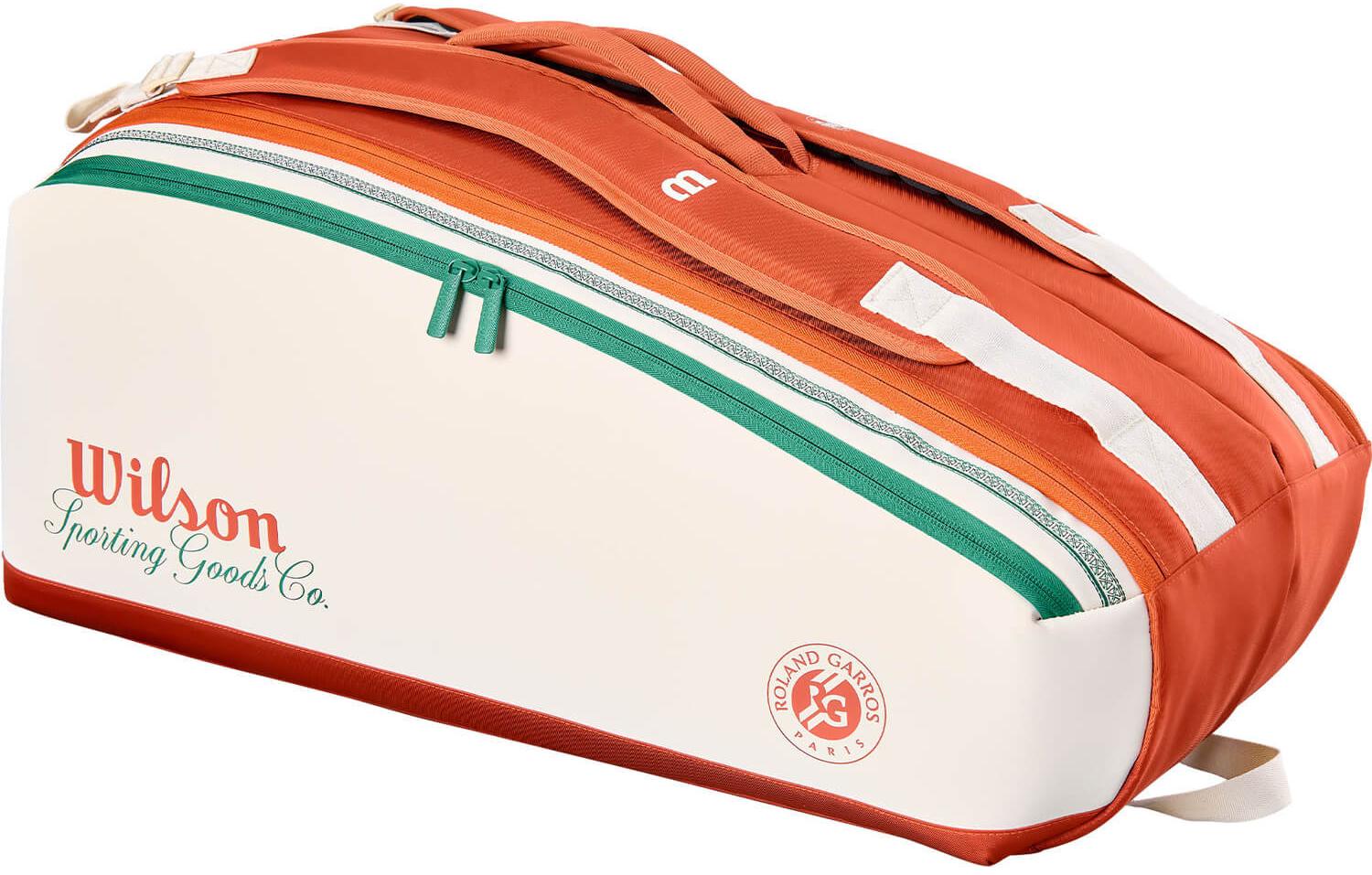 Сумка Wilson Roland Garros 2026 (9 ракеток) Cream