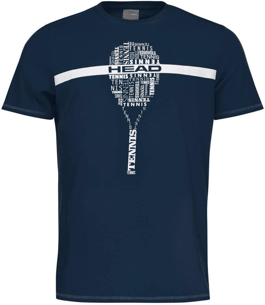Футболка мужская Head TYPO Dark Blue  811432-DB  su22