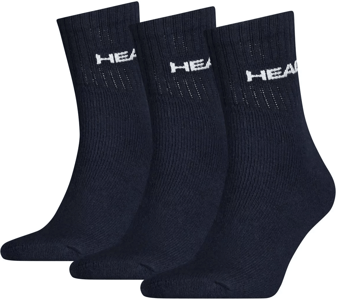 Носки Head SHORT CREW 3PACK  NAVY  771026001 321 035