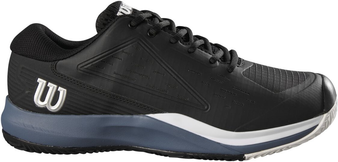 Кроссовки мужские Wilson Rush Pro Ace Clay Black/China Blue/White  WRS331240
