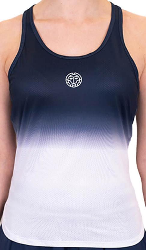 Майка женская Bidi Badu Crew Gradiant Dark Blue/White