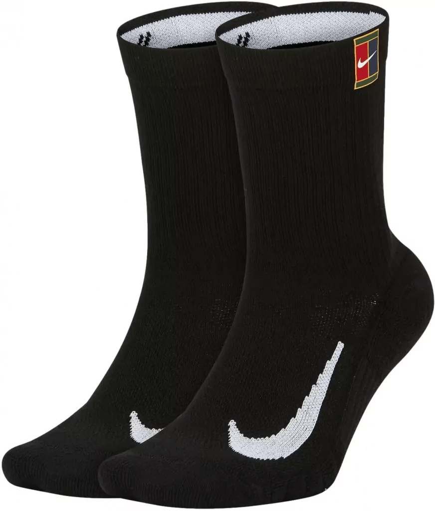 Набор носков Nike Court Multiplier Cushioned Crew (2 Pairs) Black