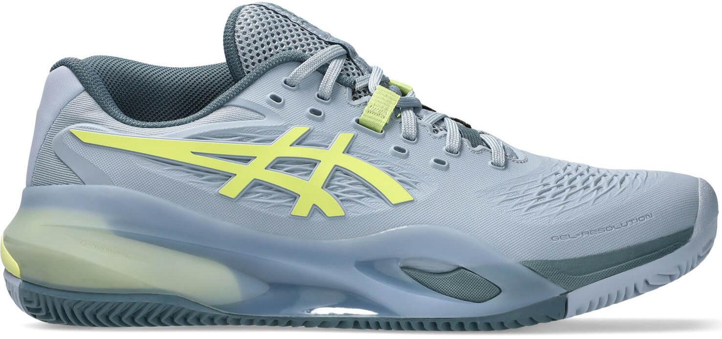 Кроссовки мужские Asics Gel-Resolution X Clay Grey Blue/Pistachio