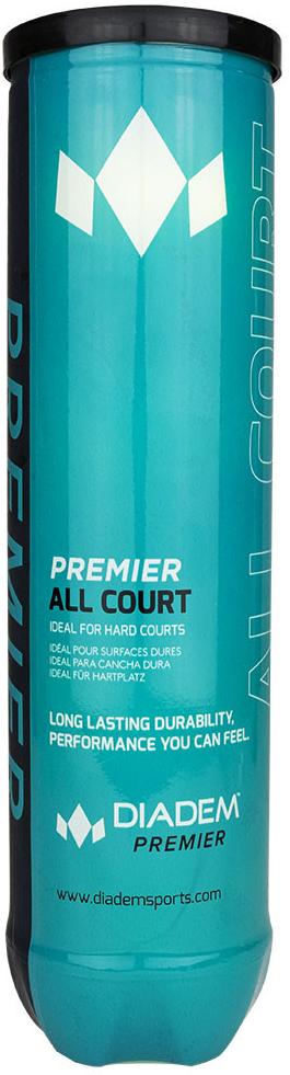 Мячи теннисные Diadem Premier All Court 4 Balls
