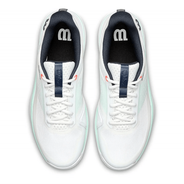 Кроссовки мужские Wilson Rush Lite 5 White/Bay/Fiery Coral