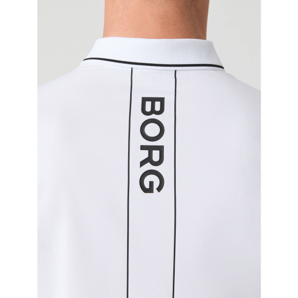 Поло мужское Bjorn Borg Ace White