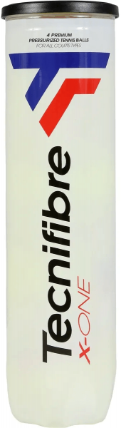 Мячи теннисные Tecnifibre X-ONE Plastic 4 мяча