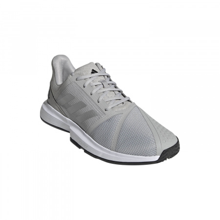 Кроссовки мужские Adidas Courtjam Bounce Grey Two/Silver Metallic/Core Black