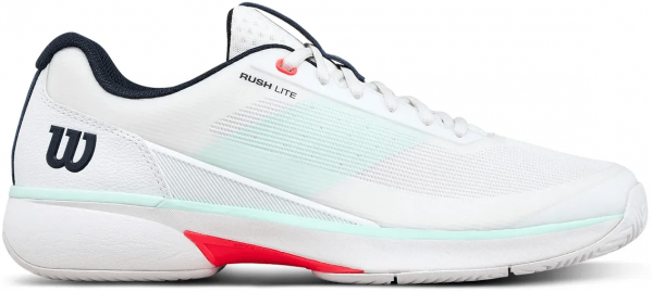 Кроссовки мужские Wilson Rush Lite 5 White/Bay/Fiery Coral
