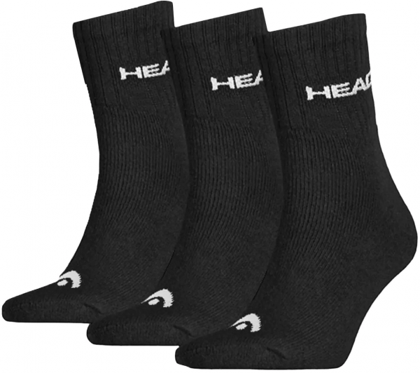 Носки Head Short Crew (3 Pairs) Black  811914-BK