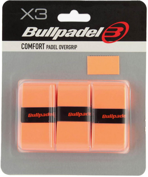 Овергрип Bullpadel GB1200 X3 Neon Orange