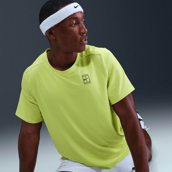 Футболка мужская Nike Court Dri-Fit Advantage Light Lemon Twist