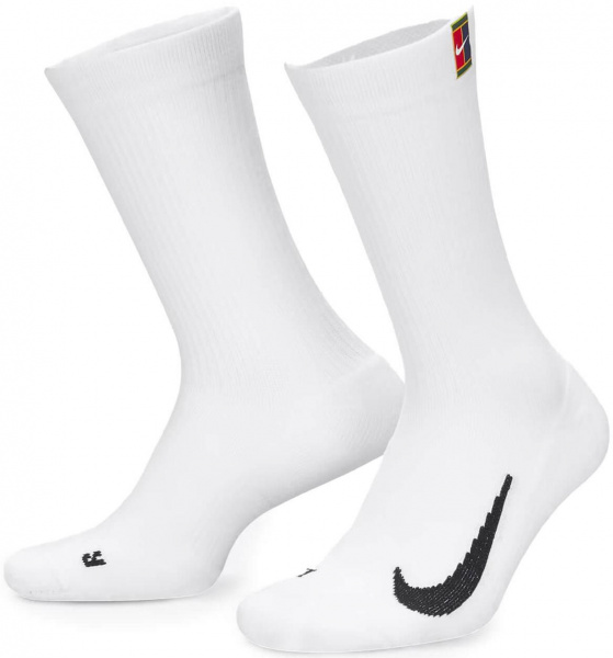 Набор носков Nike Court Multiplier Cushioned Crew (2 Pairs) White