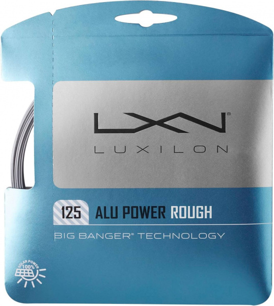 Струна теннисная Luxilon Alu Power Rough Silver 1.25 (12.2 метров)