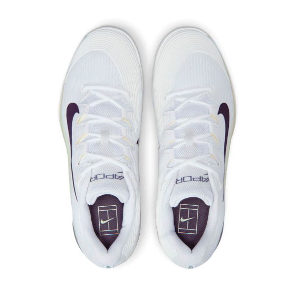 Кроссовки мужские Nike Zoom Vapor 12 HC White/Dark Raisin/Volt Tint