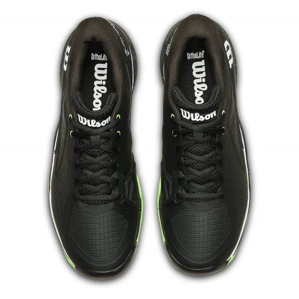 Кроссовки мужские Wilson Rush Pro Ace Clay TP Black/Green G/White