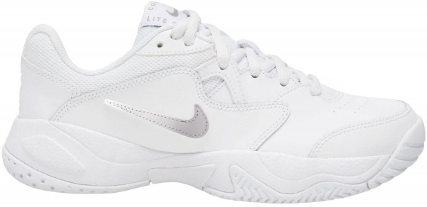 Кроссовки детские Nike Court Lite 2 JR White/Metallic Silver