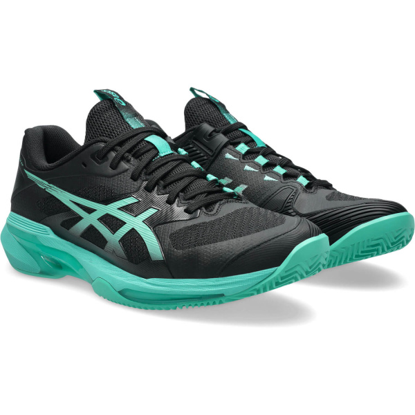 Кроссовки мужские Asics Solution Speed FF 4 Clay Black/Aurora Green