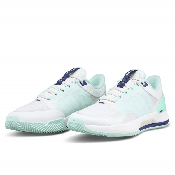 Кроссовки женские Wilson Intrigue Tour Clay White/Bay/Skipper Blue