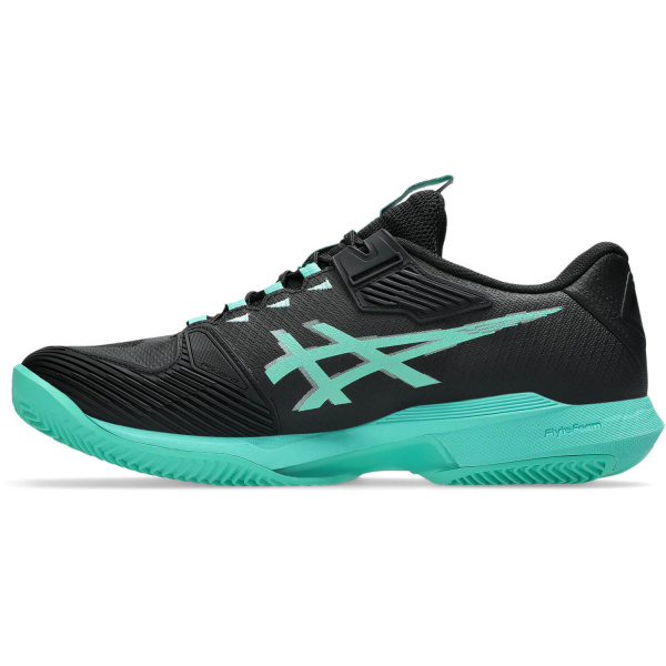Кроссовки мужские Asics Solution Speed FF 4 Clay Black/Aurora Green