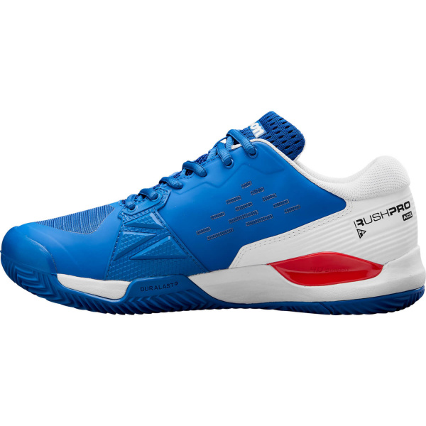 Кроссовки мужские Wilson Rush Pro Ace Clay Deja Vu Blue/White/Infrared