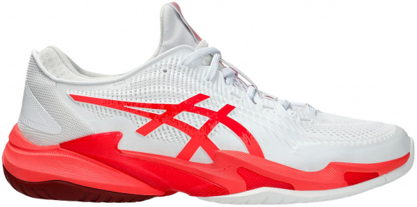 Кроссовки мужские Asics Court FF 3 Novak  White/Electric Red