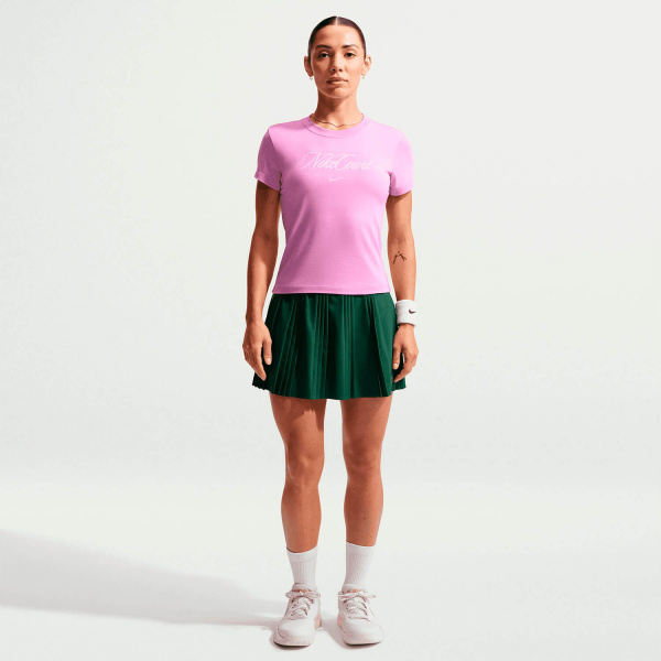 Футболка женская Nike Court T-Shirt Light Magenta/Pink Foam