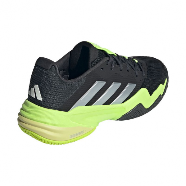 Кроссовки Кроссовки мужские Adidas Barricade 13 Core Black/Zero Metallic/Lucid Lemon