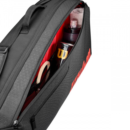 Сумка Wilson CLASH V3 3PK Black/Infrared