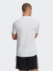 Поло мужское Adidas Train Essentials White/Black