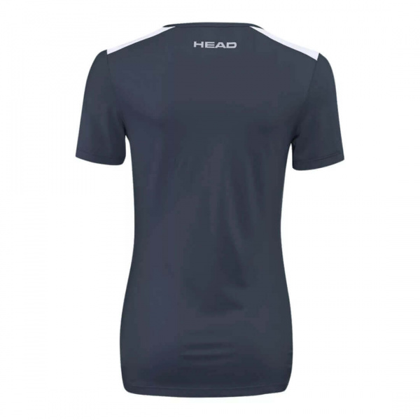 Футболка для девочек Head CLUB Tech T-Shirt Navy