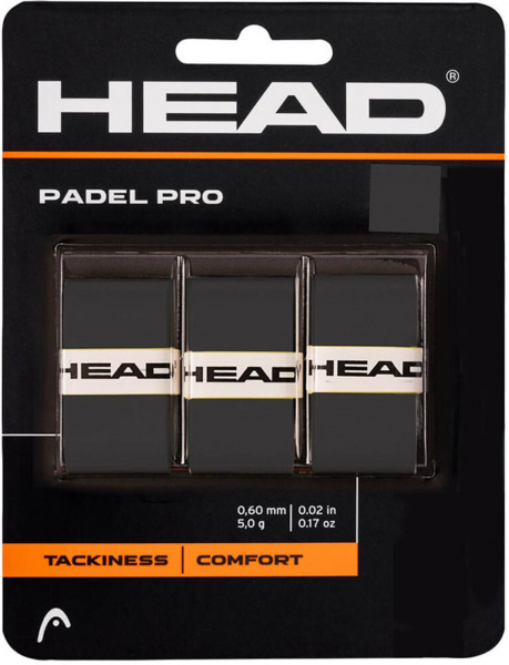 Овергрип Head Padel Pro X3 Black