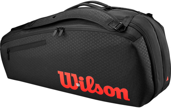 Сумка Wilson CLASH V3 6PK Black/Infrared
