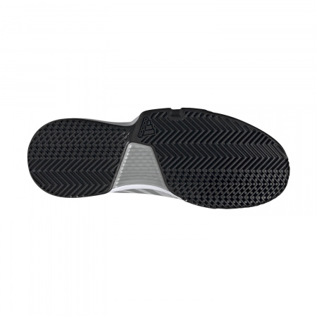 Кроссовки мужские Adidas Courtjam Bounce Grey Two/Silver Metallic/Core Black