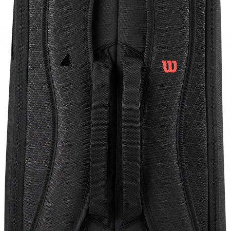 Сумка Wilson CLASH V3 6PK Black/Infrared