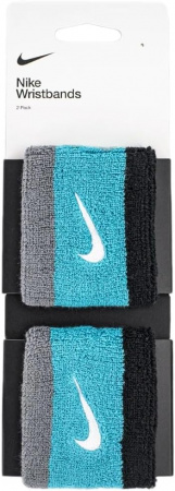 Напульсники Nike короткие Cool Grey/Teal Nebula/Black