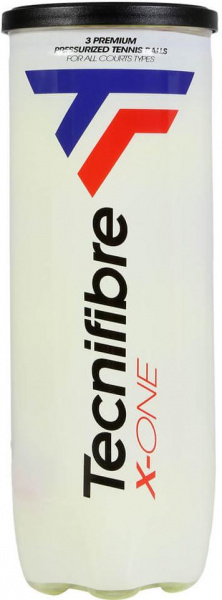 Мячи теннисные Tecnifibre X-ONE Plastic 3 мяча