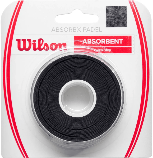 Овергрип Wilson Absorbx Padel X3 Black