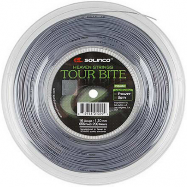 Струна теннисная Solinco Tour Bite 1.30 (200 метров)