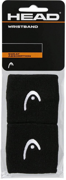 Напульсники Head 2.5 Inch Black  285050-BK