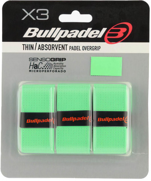 Овергрип Bullpadel GB1705 X3 Green