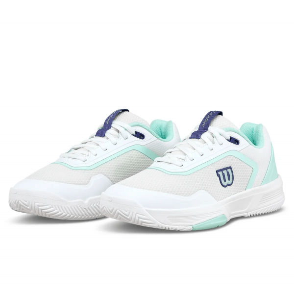 Кроссовки женские Wilson Courtglide Snow White/Bay/Skipper Blue