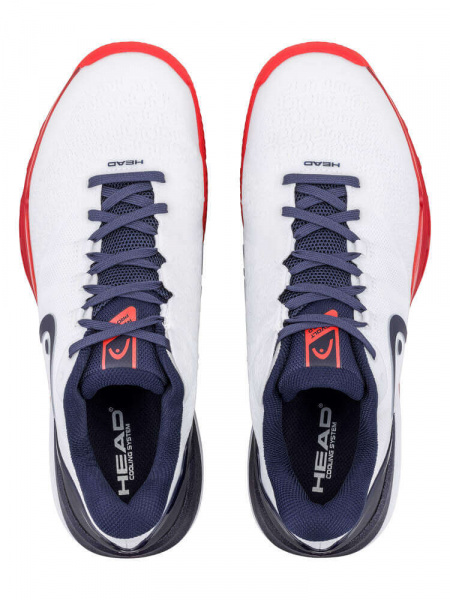 Кроссовки мужские Head Revolt Pro 5.0 Clay White/Navy