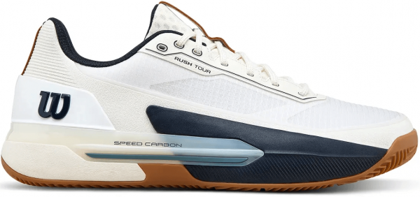 Кроссовки мужские Wilson Rush Tour 5 Clay CLC White/Black/Infrared