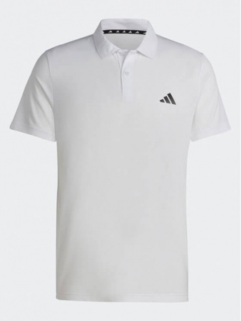 Поло мужское Adidas Train Essentials White/Black