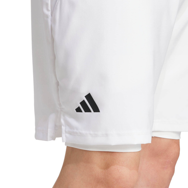 Шорты мужские Adidas ClubClub Climacool 2 in 1 7in Shorts White