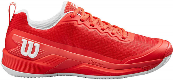 Кроссовки мужские Wilson Rush Pro 4.5 Clay Infrared/Infrared/White